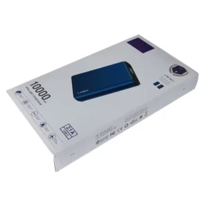 Foldable Paper Packaging Box for Power Banks, Chargers, and Earphones with Clear Window