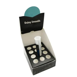 Foldable Paperboard Consumer Electronics Display Box with Embossing, Matte Lamination, Custom Shape and 4-Color Offset Printing