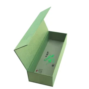 Foldable Recyclable Magnetic Tea Gift Carton Box, Food-Grade Greyboard