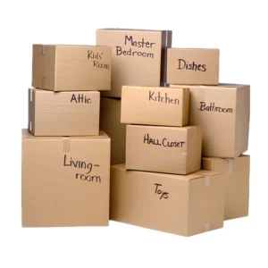 Foldable Reinforced Corrugated Moving Boxes House Moving Express Delivery
