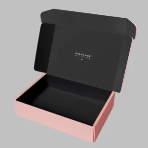 Folding Corrugated Airplane Cardboard Box with Custom Print for Shipping and Gifts