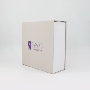 Folding Gift Box with Flip-Top Structure and Inner Folded Support