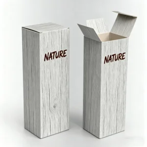 Folding Kraft Paper Carton Box for Cosmetics, Skincare, and Gifts