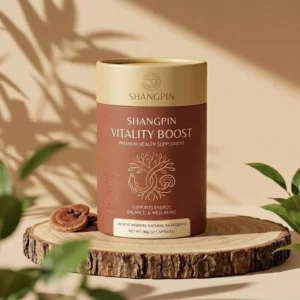 Food Contact Paper Canister and Rigid Paper Tube Packaging for Nutraceutical Products with Custom Lid