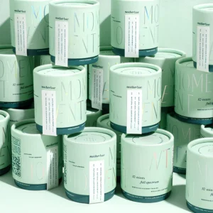 Food-Grade Airtight Paper Tube Cylinder Box for Tea, Coffee, and Nuts