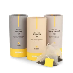 Food Grade Biodegradable Cylinder Cardboard Kraft Paper Tube Tea Canister