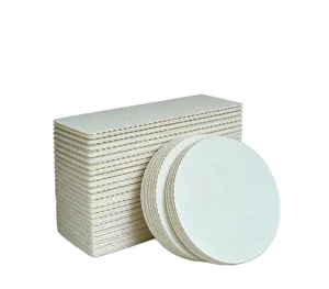 Food Grade Biodegradable Double-Layer Corrugated Cushion Paper Pads for Baked Cookies and Chewing Gum