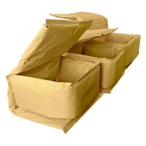 Food-Grade Corrugated Cardboard Recyclable Biodegradable Waterproof Insulated Box Liner Matte Lamination Embossing Cold Chain