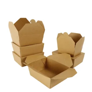 Food Grade Custom Kraft Paper Food Packaging Boxes