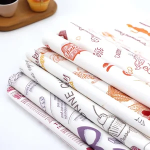 Food Grade Disposable Oil-Proof Paper Factory Direct Greaseproof Liner for Baking and BBQ