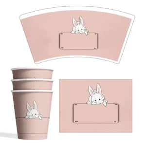 Food-Grade PE-Coated Paper Cups Waterproof Greaseproof for Hot and Cold Drinks Customizable