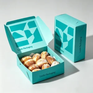 Food-Grade Paper Packaging Box for Biscuits, Cakes, Cookies, Bread, Pastries, Donuts, and Macarons