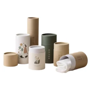 Food-Grade Paper Tube Canister Packaging Box for Nuts and Snacks