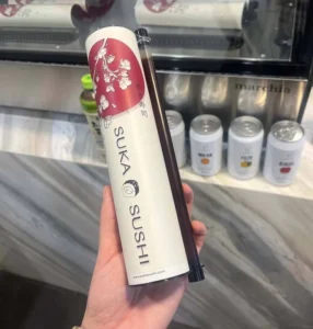 Food Grade Paper Tube Canister with Custom Logo for Sushi, Cookies, and Chocolate Packaging