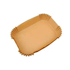 Food-Grade Rectangle Silicone Disposable Paper Liners for Air Fryer