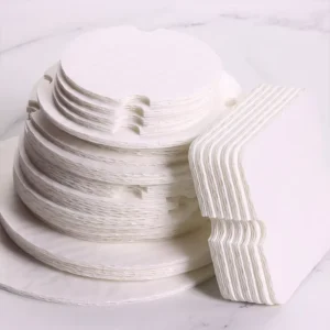Food Safe Thick Shockproof Cushion Paper for Cookie Biscuit Metal Tin Box Inner Packaging Separator Custom Pattern