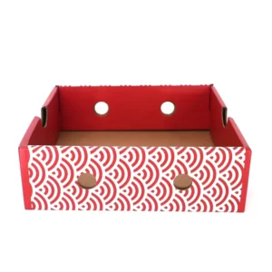Free Design Packing Corrugated Carton Paper Boxes for Grapes, Strawberries, Mangoes, and Vegetables