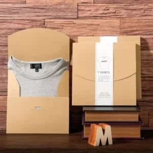 Free Sample T shirts Shirt Clothing Box Packaging Square Kraft Paper Jewelry Box Gift Box Ribbons for Packaging
