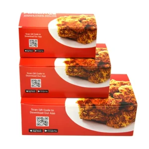 Fried Chicken Paper Food Packaging Box