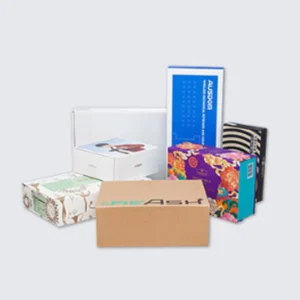 Full Color Custom Printed Paper Carton Custom Size Corrugated Box Foldable Packaging Cartons for Retail Goods