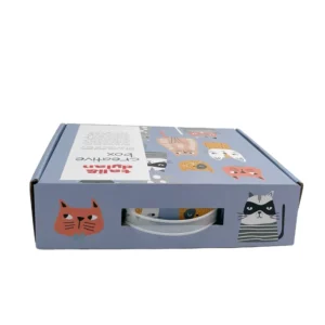 Full-Color Printed Custom Kraft Paper Gift Box with Easy-Open Design