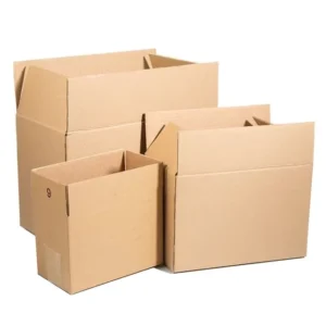 Full Color Strong Corrugated Cardboard Paper Carton Packaging Shipping Moving Box with Custom Logo Print