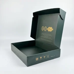 Gift Black Recyclable Custom Mailer Folding Luxury Cosmetic Display Paper Box