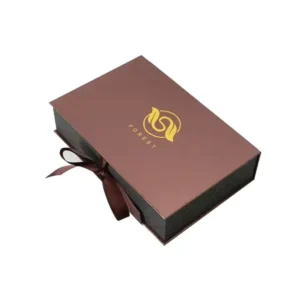 Gift Boxes for Presents, Chocolate Packaging Paper Box with Ribbon Bow, Christmas