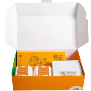 Gift Kraft Recyclable Custom Mailer Folding Cosmetic Display Paper Box