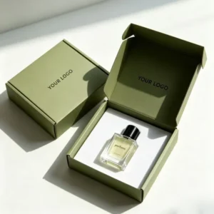 Glossy Lamination Shipping Box Soy Ink Customized Fold Shipping Boxes High Quality Paper Box For Cosmetic And Perfume