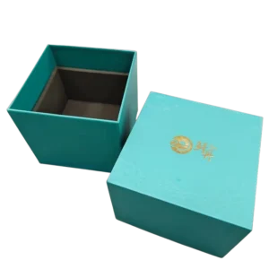 Gold Cardboard Packaging Box with Custom Printed Logo for Perfume Bottle Watch Beauty and Gift Packaging