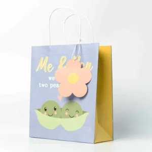 Good Quality Kraft Personalized Custom Paper Takeout Takeaway Bag