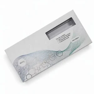 Hard Art Paper Storage Box with Plastic Lining UV Four-Color Printing and Magnetic Closure
