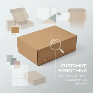 Heavy Duty Double Wall Corrugated Carton Boxes Kraft Paper Shipping Packaging for Industrial Transport Moving Storage