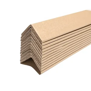 Heavy Duty Kraft Paper Cardboard Corner Protector, Customized Length, for Pallet Protection, Eco-Friendly, Shock Resistant