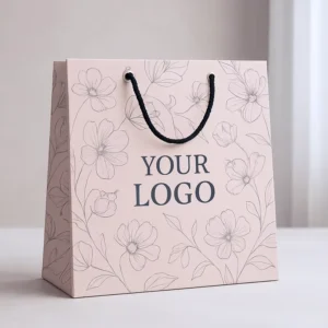 High Accuracy White Card Paper Bag Packaging Clothing Shoes Shopping Handbag Gift Packaging Bag With Handle