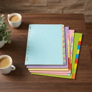 High Quality 11 Hole Paper Divider with A4 Size