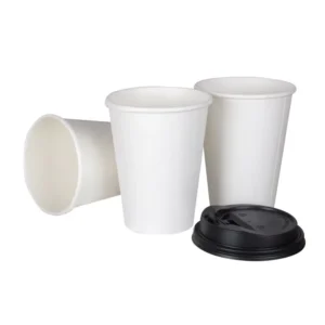 High Quality Custom Printed White Coffee Paper Cup