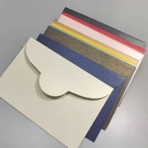 High Quality Custom Printing Paper Envelope for Wedding Gift Packaging
