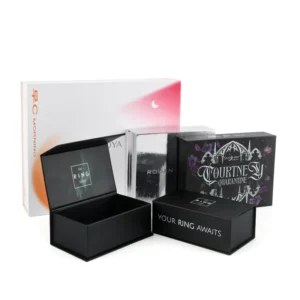 High Quality Customized Eco-Friendly Recyclable Embossed Paper Gift Box for Makeup Sets and Cosmetic Collections