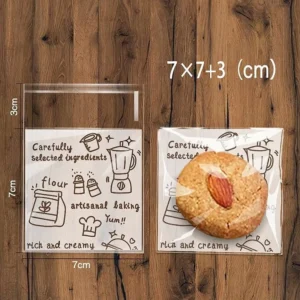 High Quality Food Grade Paper Packaging Bags Suitable for Baked Goods and Doughnuts Takeaway