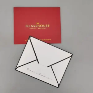 High Quality High end Paper Envelope Personalized Custom Logo Wedding Business Gift Shopping Invitation Cardboard Packaging OEM