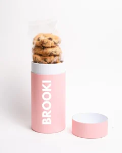 High Quality Recyclable Cardboard Snack Packaging Tube Food Grade Paper Canister for Potato Chips Cookie Cylinder Tube