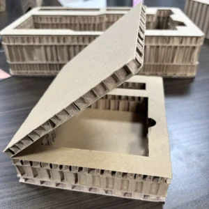 Honeycomb Cushioning Paperboard Packaging Inserts for Fragile Bottle Boxes