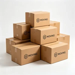 Household Moving Carton Large Sturdy Eco Friendly Recyclable Custom Printed Corrugated Moving Boxes with Logo