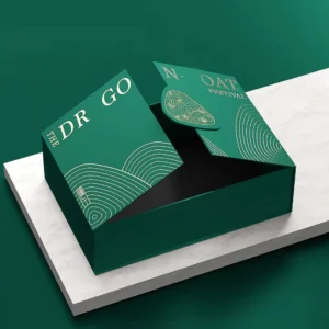 ISO9001 Double-Door Rice Dumpling Gift Packaging Box