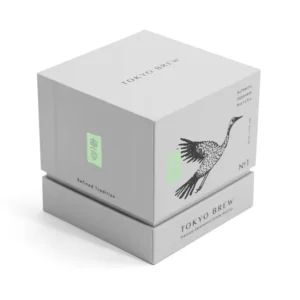 ISO9001 Tea Box Packaging with Lid and Bottom Gift Box Design