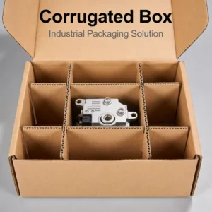 Industrial Grade Heavy Duty Custom Size Corrugated Boxes for Parts Packaging and Shipping