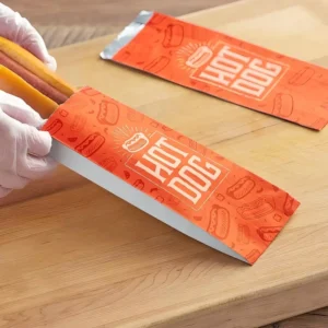 Insulated Tin Foil Barbecue Bag Heatable Aluminum Foil for Hot Dogs Burgers Pizza Salad for Cake Packaging