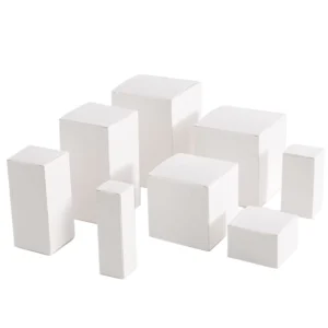 Ivory Card Self-Erecting Folding Paper Box with Reverse Socket, Matte Lamination, Recyclable CMYK Window for Face Cream